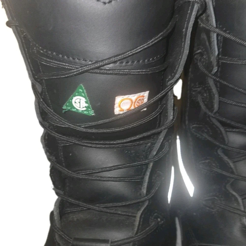 Terra Men's Size 11 CSA Composite Toe‎ Safety Work Boots Black Waterproof